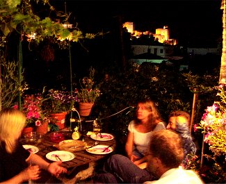 extérieur de la maison de vacances