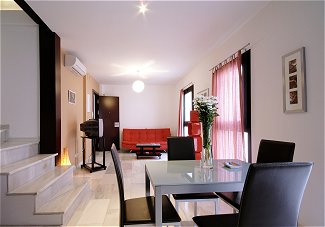 Lounge in cervantes apartments Granada