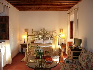 bedroom at HOtel Santa Isabel