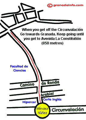 Hotel Triunfo map2