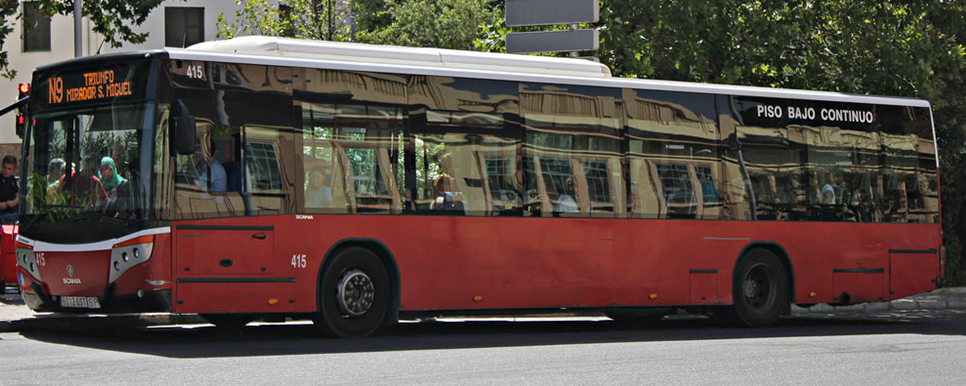 autobuses en Granada
