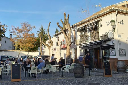 Tapasbars und Restaurants in Granada