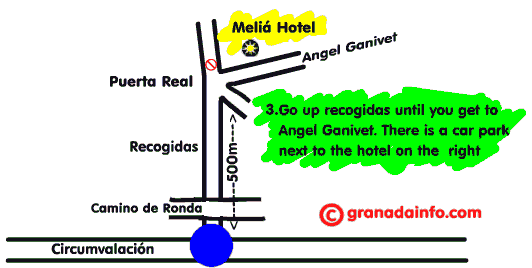 Hotel Meli&aacute; map 2