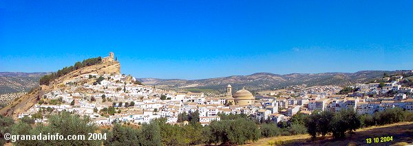 Panoramic view of Montefrio
